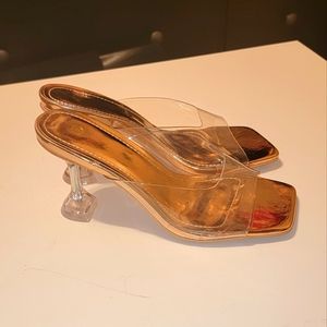 Beautiful Shinny Silver High Heel